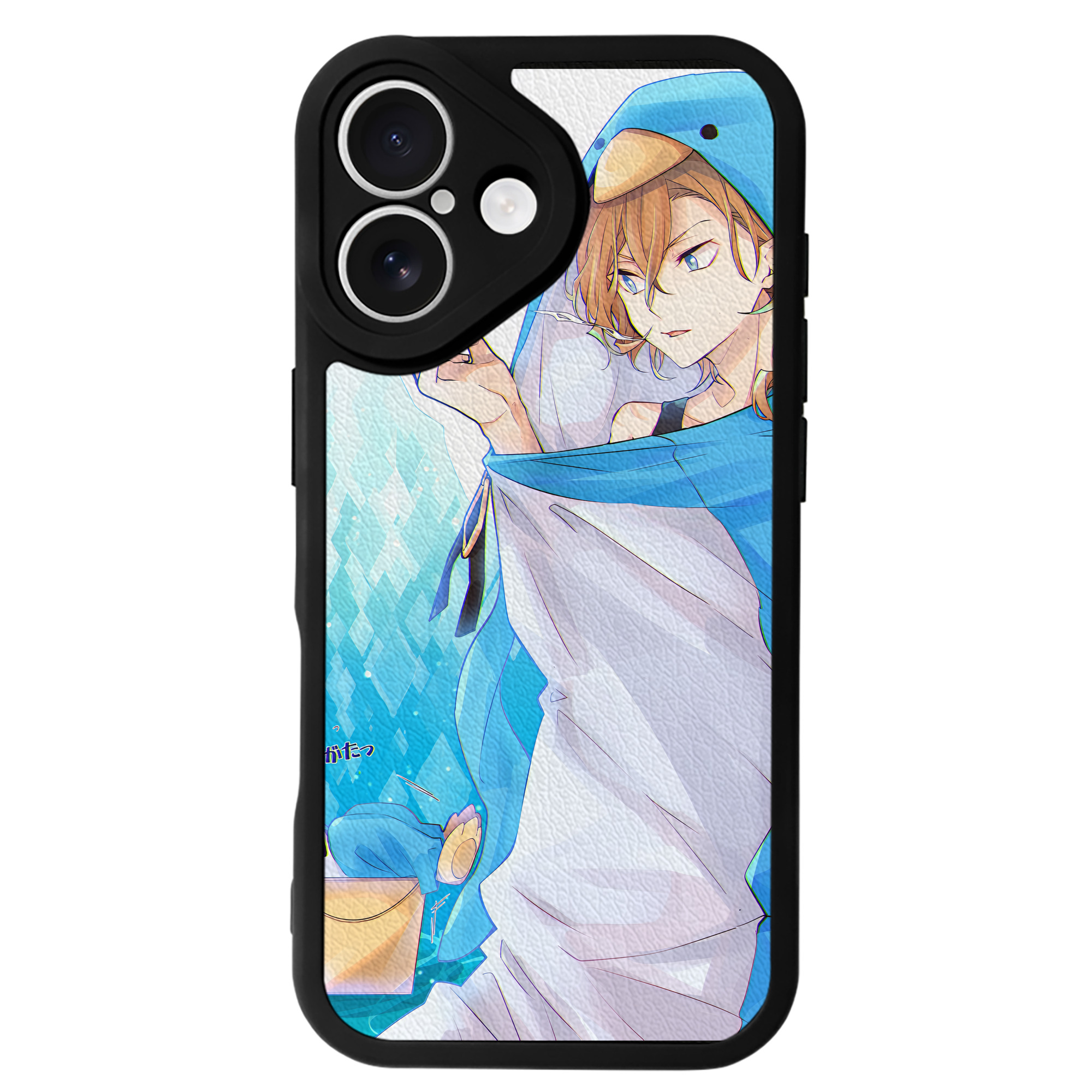 （画像用） 文豪ストレイドッグス Bungo Stray Dogs 【iPhone 16シリーズ対応】シリコンスマホケース（レザー調） 材質：シリコン